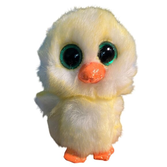 Ty Beanie Boos "Lemon Drop" Plush Chick Stuffed Animal - Picture 15 of 15